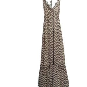 Zara basic backless Maxidress sleeveless halter size M